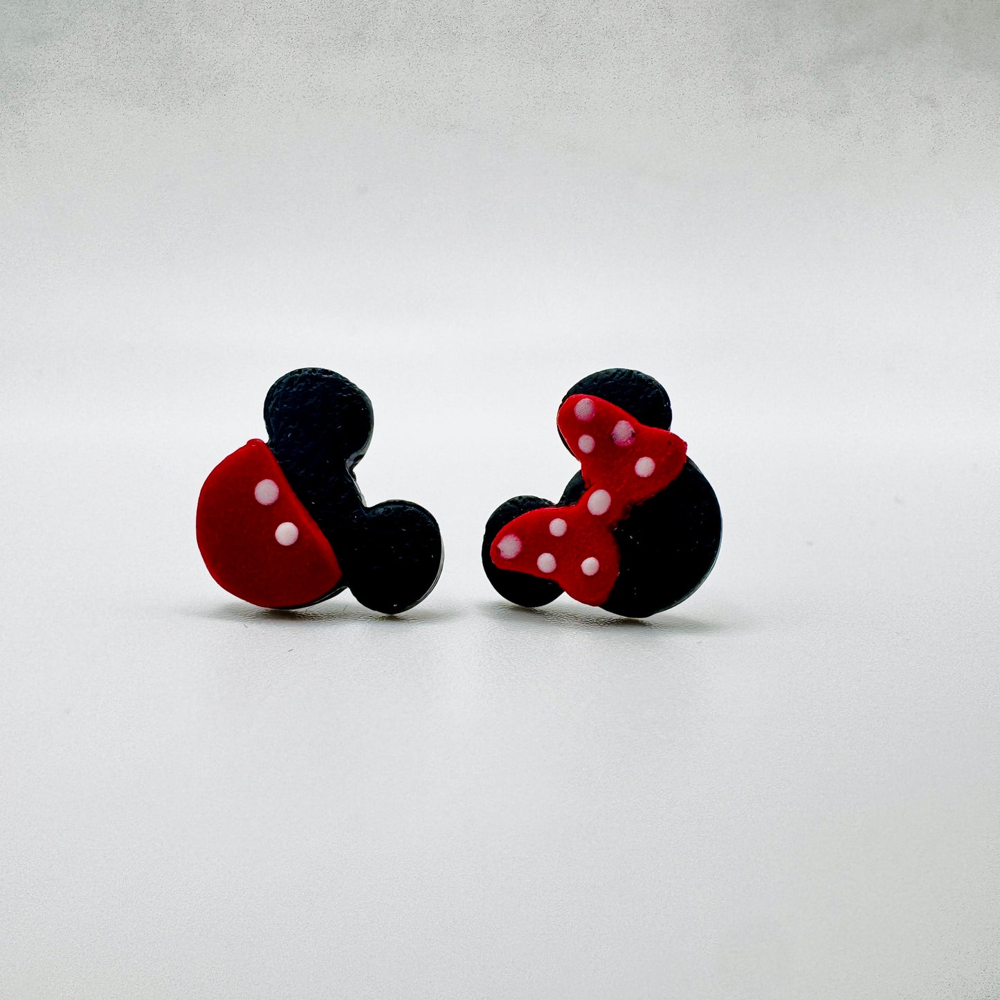 Mr & Mrs Mouse Stud Earrings