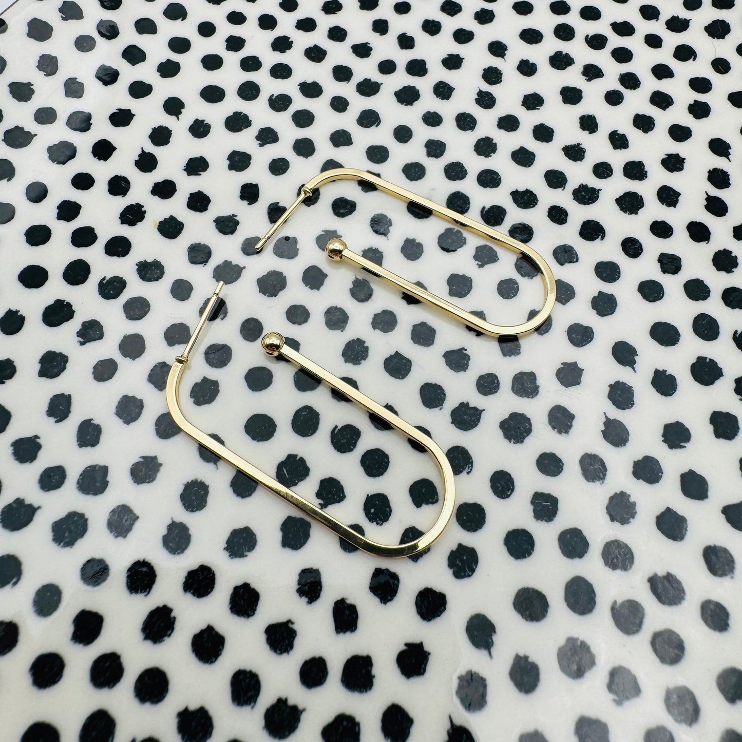 Simple Geometric Earrings