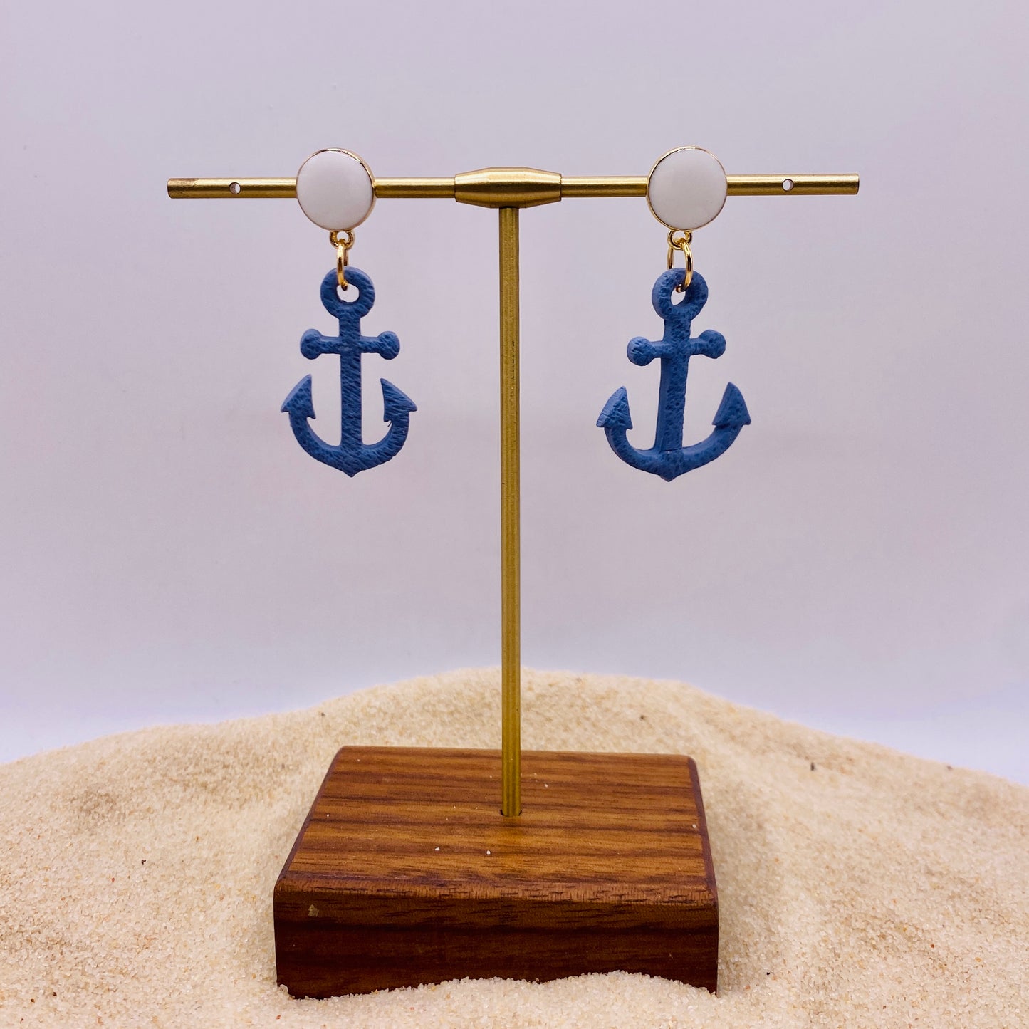 Anchor Dangle Earrings