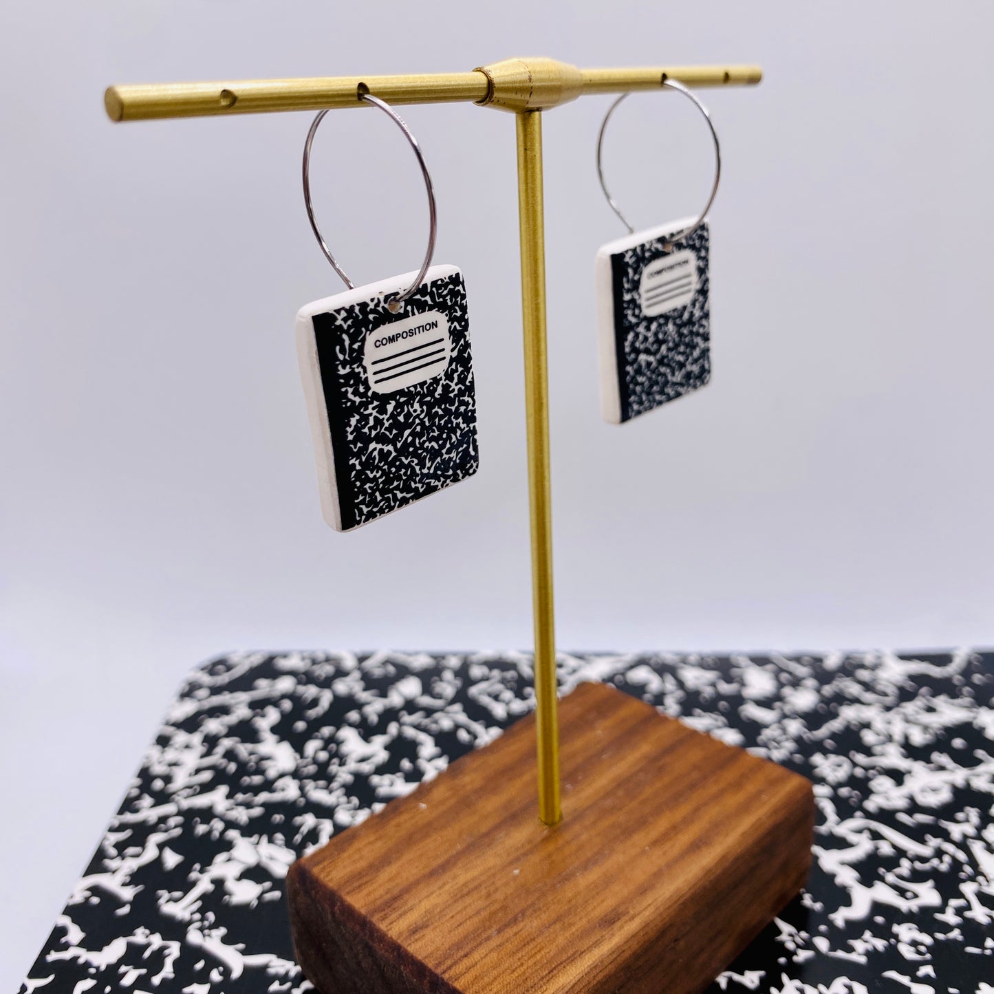 Composition Notebook Earrings