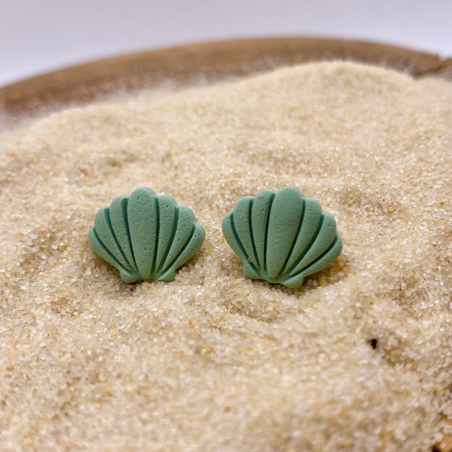 Shell Stud Earrings