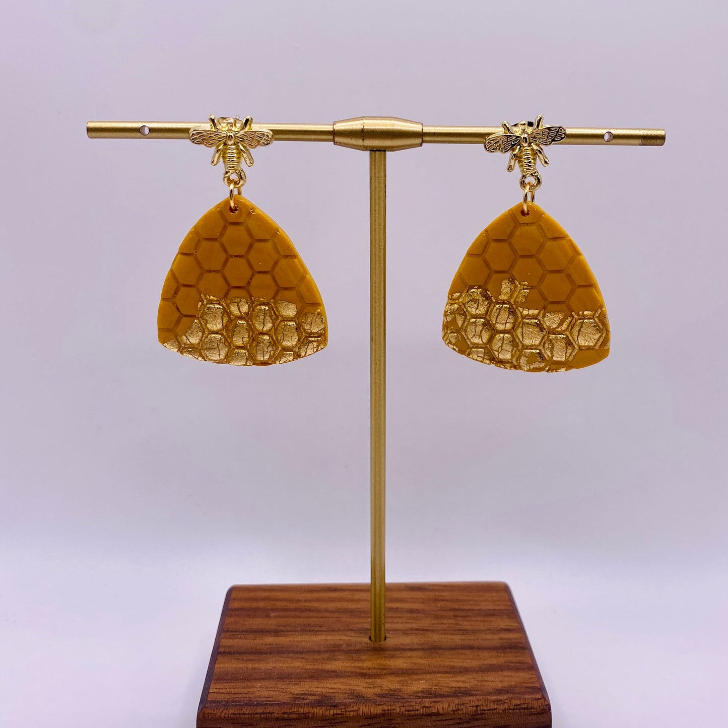 Beehive Dangle Earrings