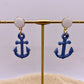 Anchor Dangle Earrings