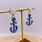 Anchor Dangle Earrings