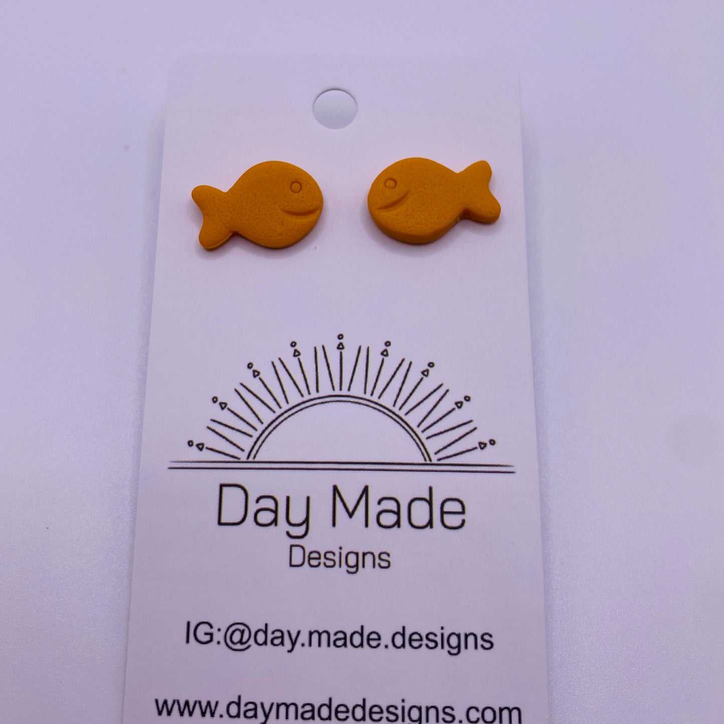 Goldfish Cracker Earrings