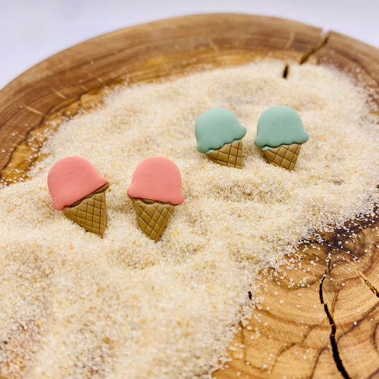 Ice Cream Stud Earrings