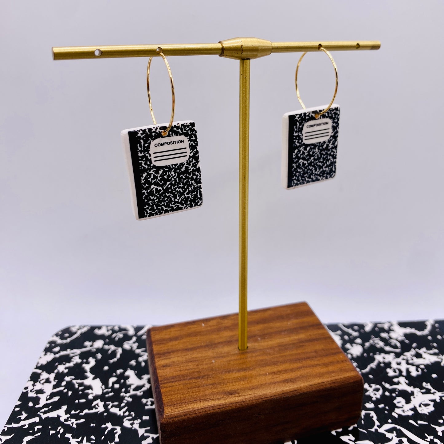 Composition Notebook Earrings