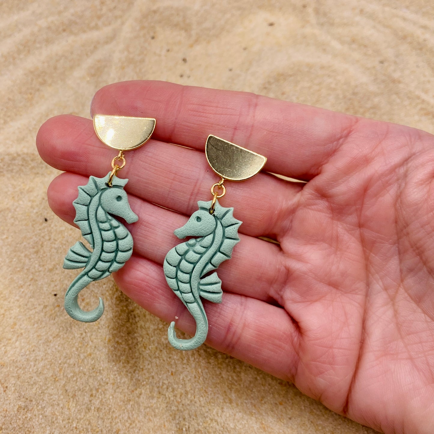 Seahorse Dangle Earrings