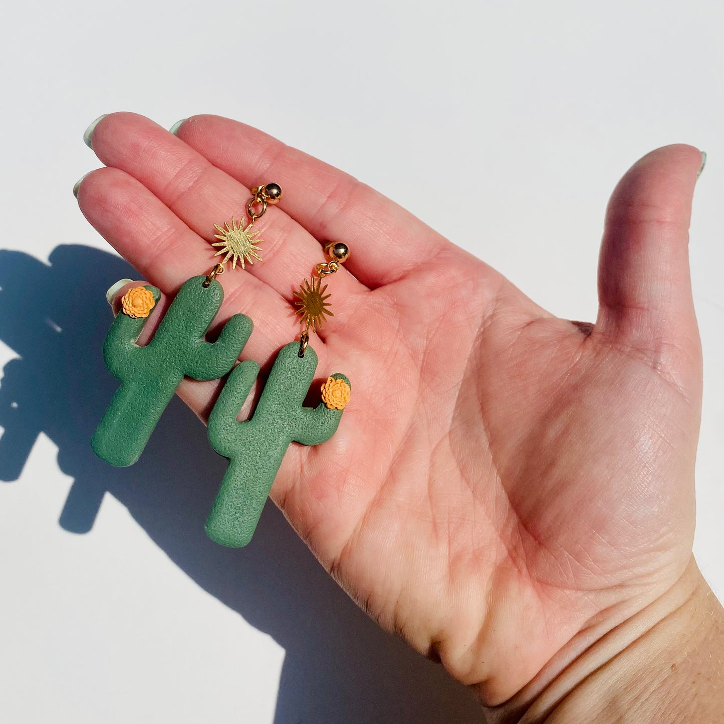 Cactus Dangle Earrings