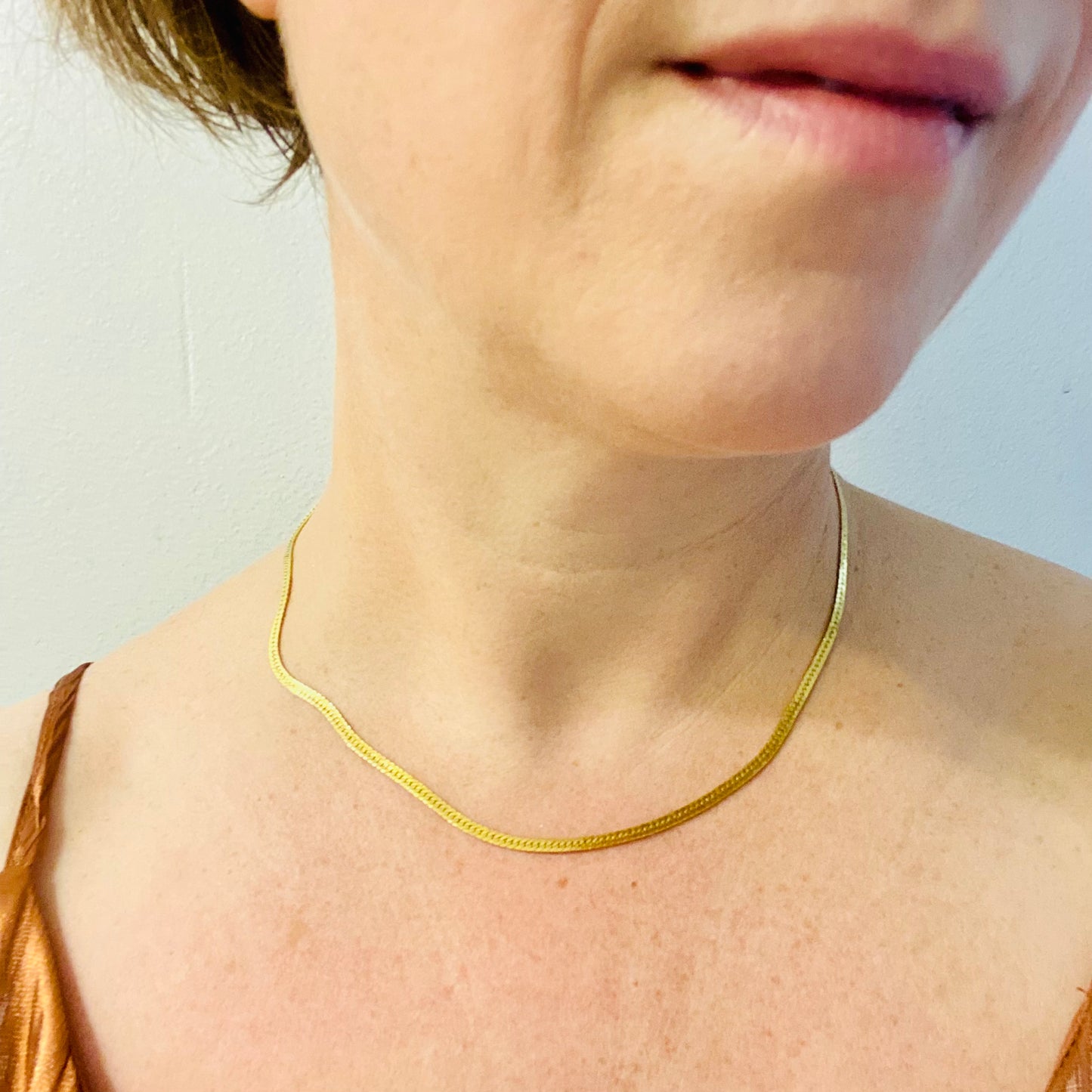 16” Herringbone Necklace