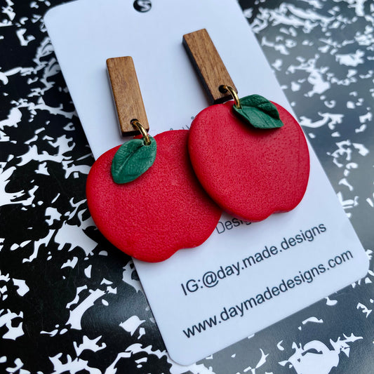 Apple Earrings