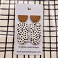 Dalmatian Dangle Earrings