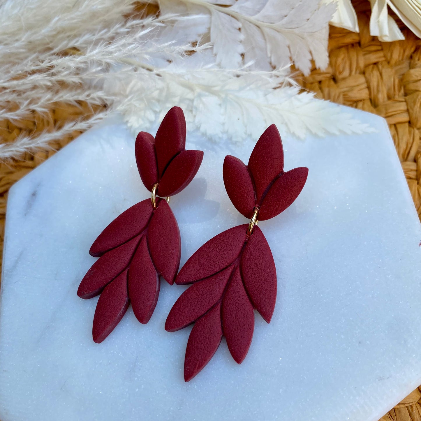 Falling Leaves Dangle Earring