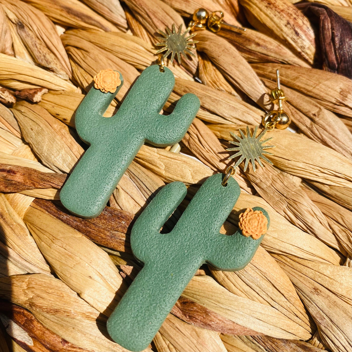 Cactus Dangle Earrings