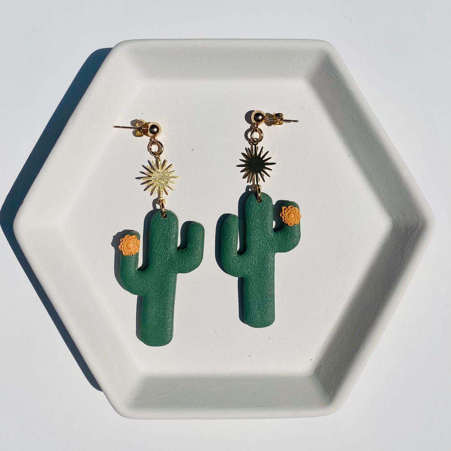 Cactus Dangle Earrings