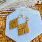 Fancy Leaf Dangle Earrings