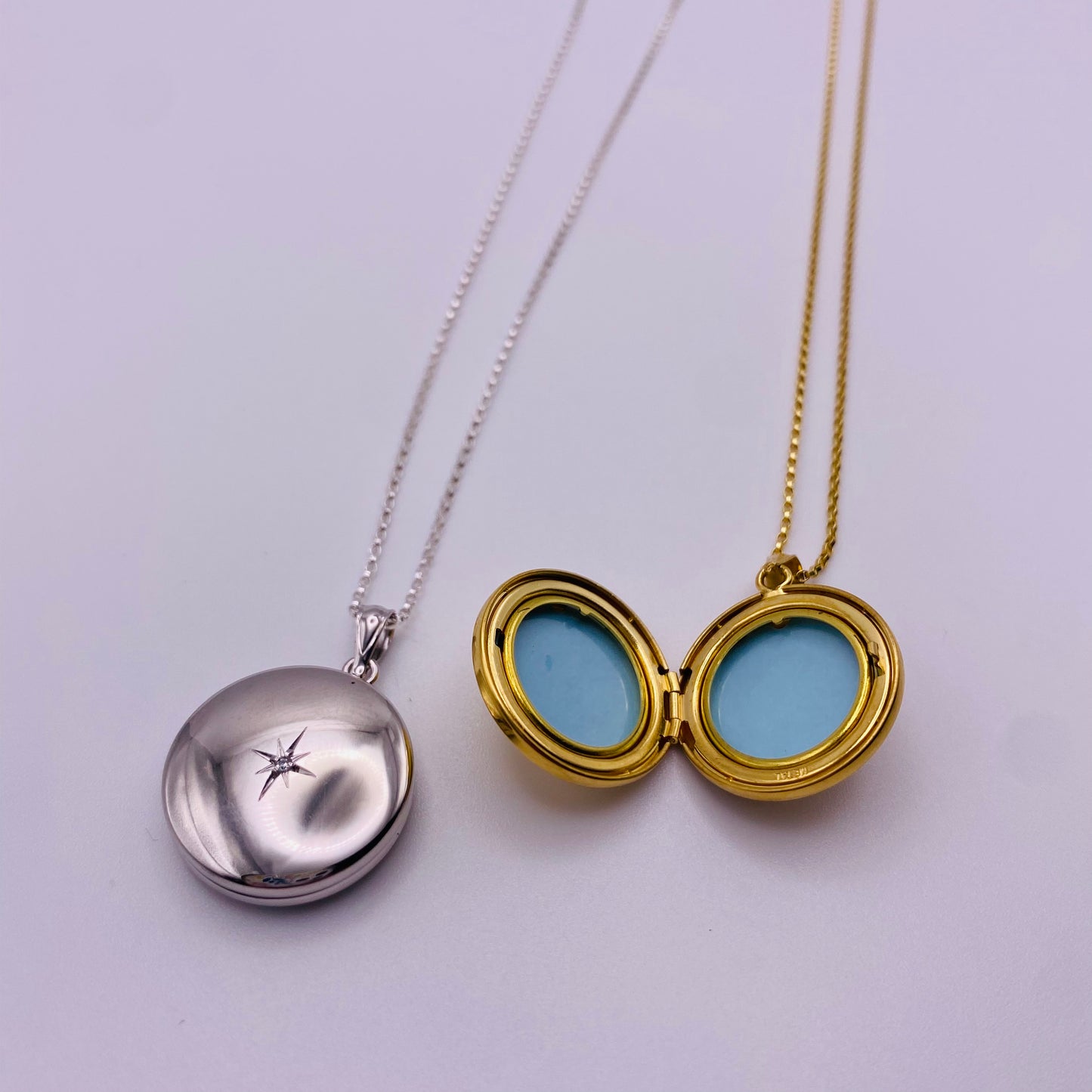 North Star Locket Necklace